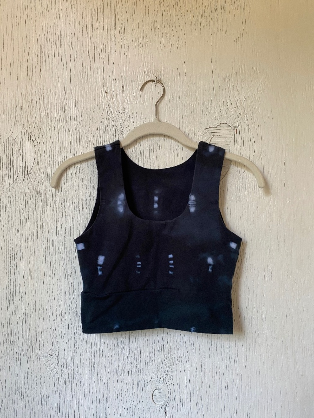 Of Earth & Salt dark indigo cotton crop top M